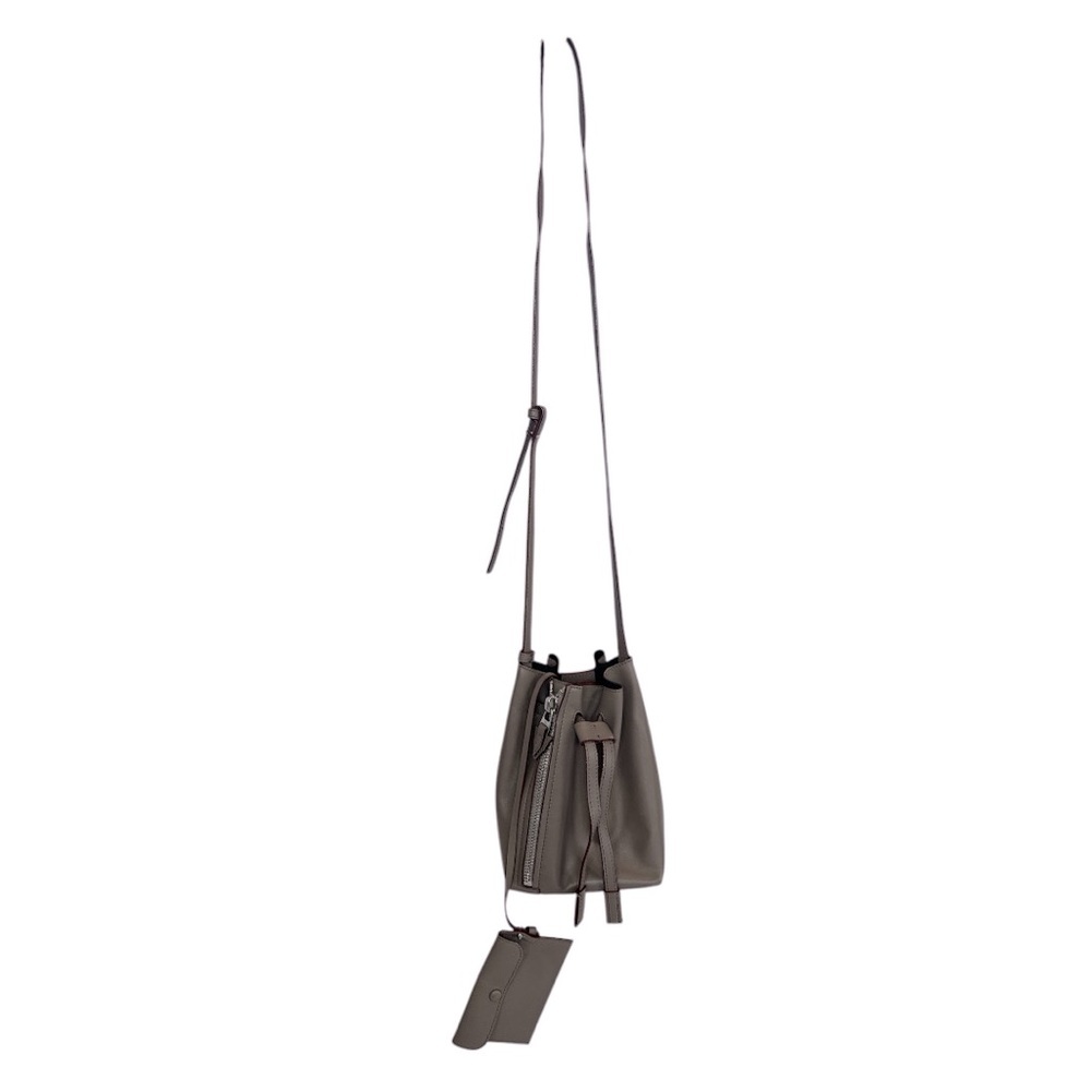 ELENA GHISELLINI Leo Bucket Bag, Light Biege